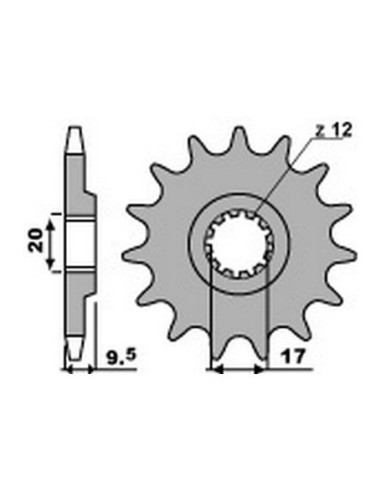 BETAMOTOR 125 TECHNO 98 99 (C 428) P208411 | Motoauto