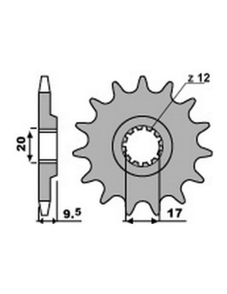 BETAMOTOR 125 TECHNO 98 99 (C 428) P208411 | Motoauto