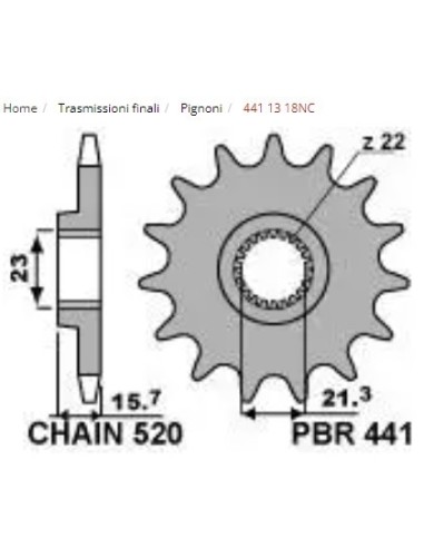YAMAHA XT600 87 05 (C 520) EQUIV. 577.13 P44113 | Motoauto