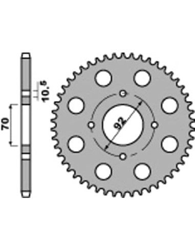 CORONA Zontes 125 G1 476043C45 | Motoauto