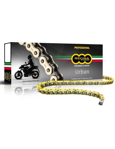 Cadena Regina 420 urbana 120 pasos 124OROY007 | Motoauto