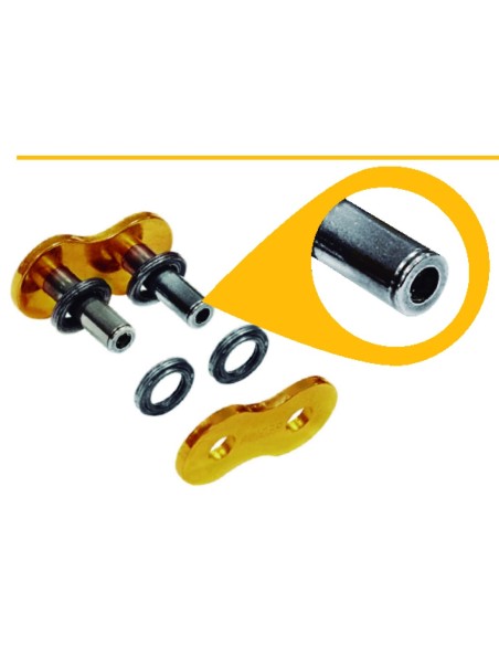 Remache Regina 520 Black Dual tipo 44 520ZRAPLE | Motoauto