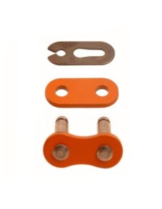 Conexión para cadena RK 520 H naranja 520HNARCL | Motoauto