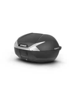 Baúl moto SHAD SH47 blanco D0B47106 D0B47106 | Motoauto