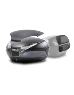 Kit baúl moto SHAD SH48 gris oscuro D0B48306R | Motoauto