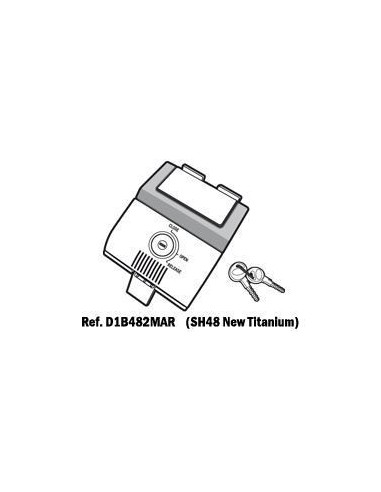 Recambio SHAD conjunto mecánico SH48 D1B482MAR | Motoauto