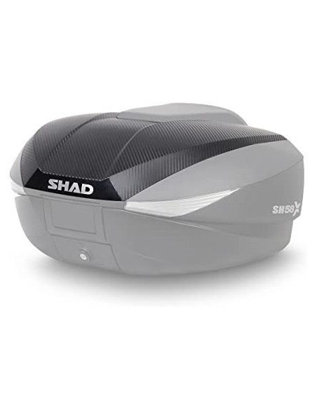Tapa carbono SH58 SHAD D1B58E06 D1B58E06 | Motoauto