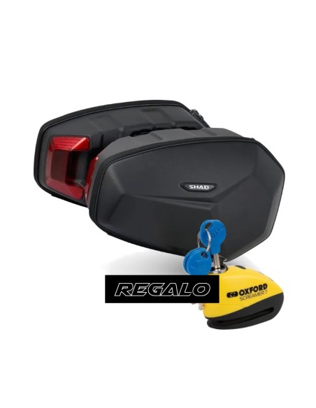 Alforjas laterales moto Hard Sell SHAD X0SE48SR | Motoauto