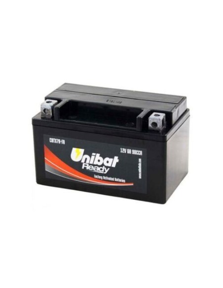 Bateria moto Unibat GEL  YBTX7A FA CBTX7AFA | Motoauto
