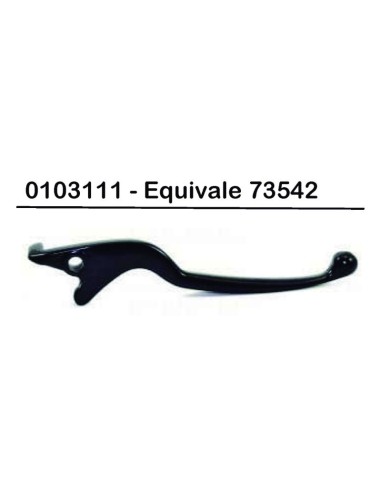 MANETA FRENO DER KYMCO Y TGB NEGRA CM0103111 | Motoauto