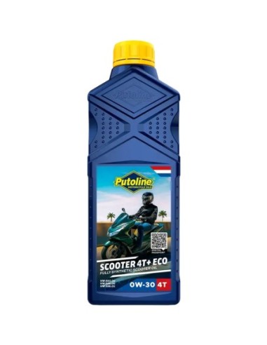 BOTELLA PUTOLINE SCOOTER 4T+ ECO 0W-30 1 L