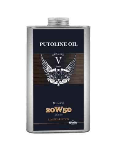 LATA PUTOLINE GENUINE V-TWIN MINERAL 20W-50 1 L