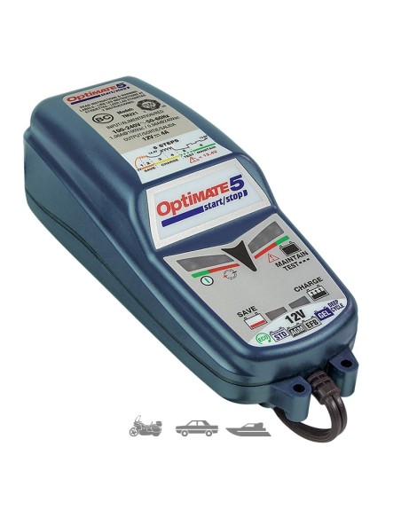 Cargador/Mantenedor de baterías Optimate 5 TM-220-4A