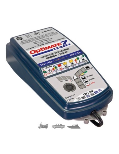 Cargador/Mantenedor de baterías Optimate 7 12V. - 24V. TM-260