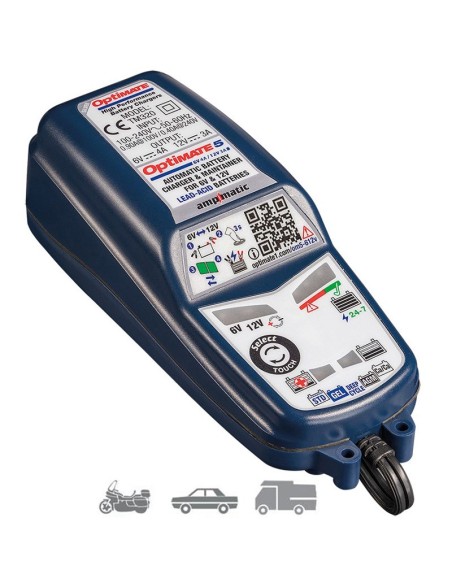 Cargador/Mantenedor de baterías Optimate 5 6V-12V TM320