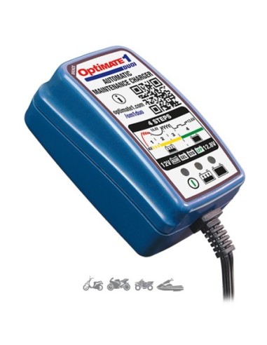 Cargador/Mantenedor de baterías Optimate 1 Duo TM-402D