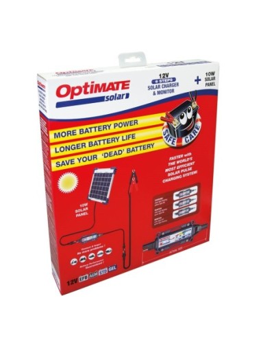 Cargador/Mantenedor de baterías Solar Optimate TM-522-1