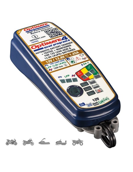 CARGADOR/MANTENEDOR DE BATERÍAS OPTIMATE 4 QUAD PROGRAM TM-630