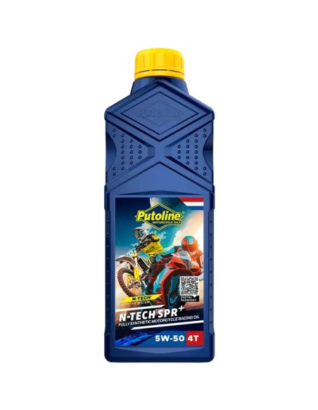 BOTELLA aceite motor PUTOLINE N-TECH SPR+ 5W-50 1L