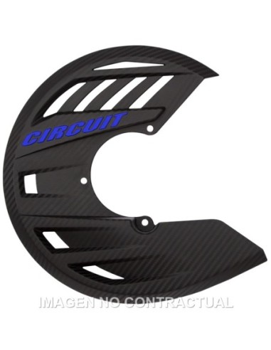 Protector Disco Circuit Carbon-Azul