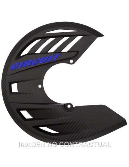 Protector Disco Circuit Carbon-Azul