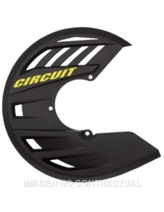 Protector Disco Circuit Carbon-Amarillo