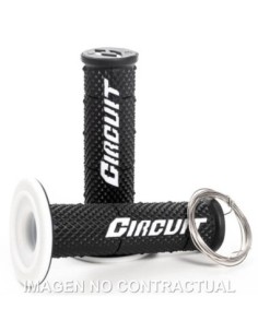 Puños Circuit V Negro / Blanco
