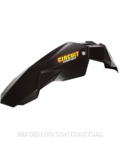Guardabarros Delantero Circuit Stealth Negro