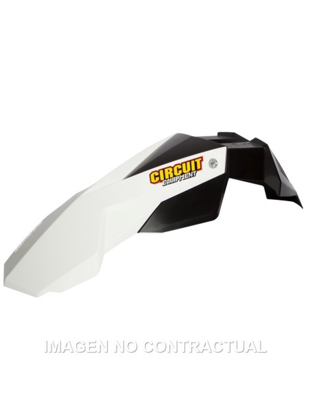 Guardabarros Delantero Circuit Stealth Blanco