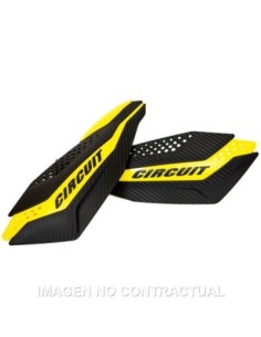 Paramanos Circuit Dakar Carbon-amarillo Con kit de montaje incluido