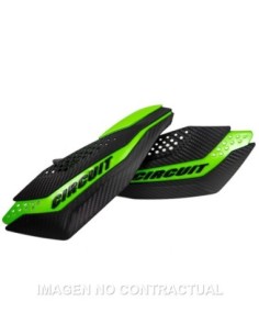 Paramanos Circuit Dakar Carbon-verde Con kit de montaje incluido