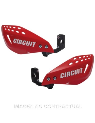 Paramanos Circuit Vector Rojo-Blanco