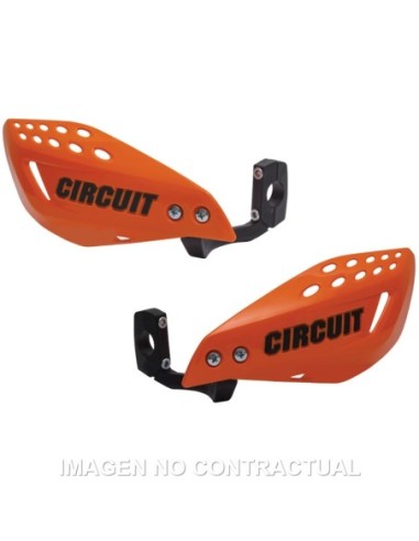 Paramanos Circuit Vector Naranja-Negro