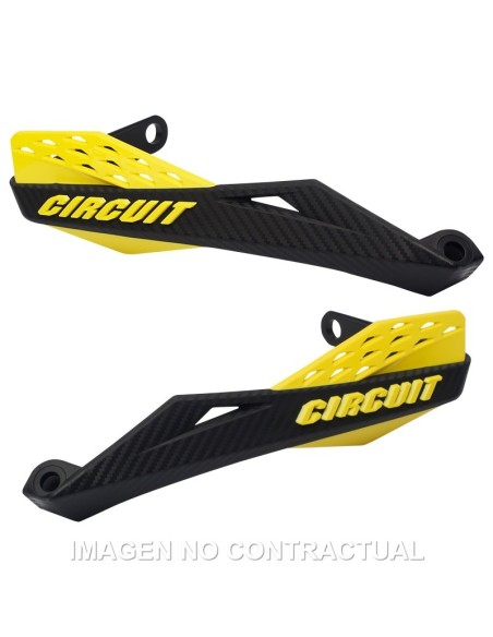 Paramanos Circuit Fenix Nylon Negro-Amarillo