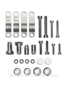 Kit montaje paramanos Circuit FENIX para manillares de aluminio de D 22 mm