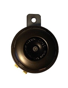Claxon japonés Nikko negro  12V - CC 3,0A - 100dB/415Hz - Ø 65 mm.