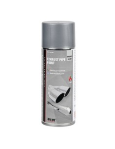 PINTURA EN SPRAY PARA SILENCIADORES LAMPA 400 ML PLATA
