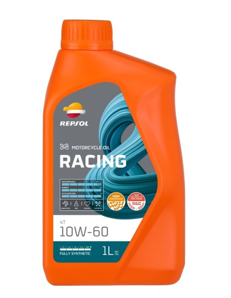 BOTELLA REPSOL RACING 4T 10W-60 1L