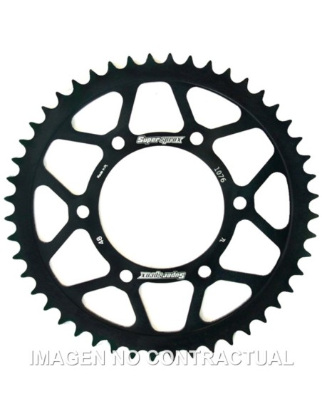 Corona Supersprox acero Rieju 420 x 48