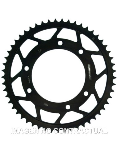 Corona Supersprox acero Derbi 420 x 53