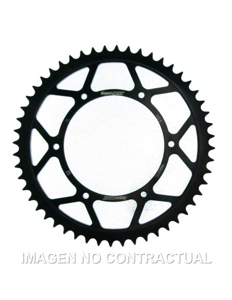 Corona Supersprox acero Derbi 420 x 52