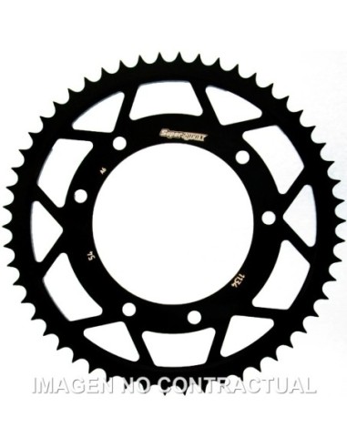 Corona Supersprox acero Derbi 428 x 54