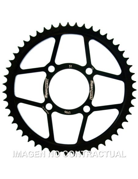 Corona Supersprox acero Suzuki 428 x 51