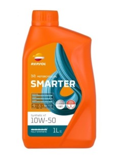 BOTELLA REPSOL SMARTER SYNTHETIC 4T 10W-50 1L