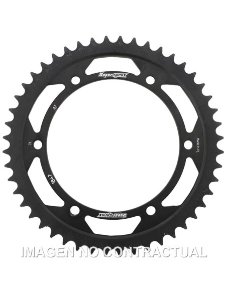 Corona Supersprox acero Yamaha 428 x 47