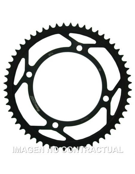 Corona Supersprox acero Yamaha 428 x 56