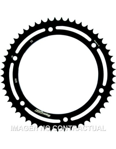 Corona Supersprox acero Yamaha 428 x 53