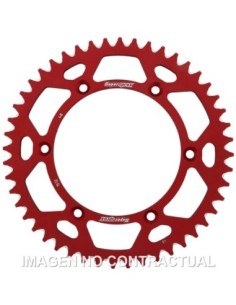 Corona Supersprox Aluminio Roja 48 D