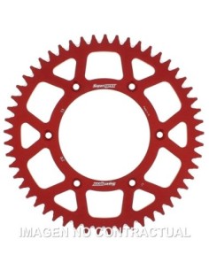 Corona Supersprox Aluminio Roja 53 D