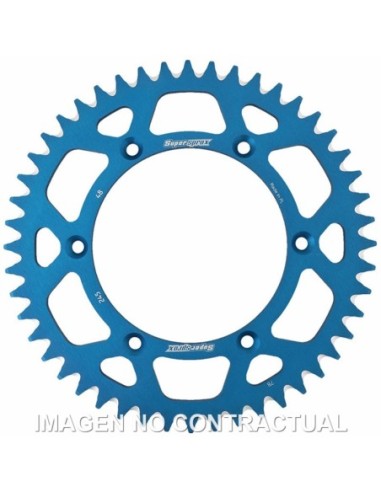 Corona Supersprox Aluminio Azul 48 D